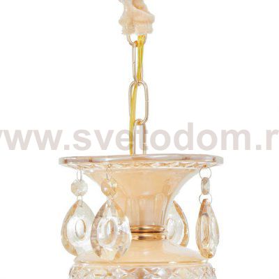 Люстра 670016/6 E14 40Вт золото 60х60х116 см