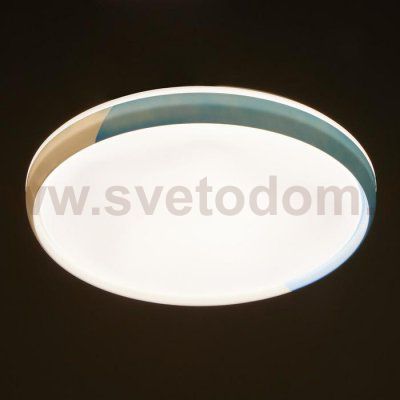 Светильник с ПДУ 670020N LED 72Вт 3 режима 3000-6000К диммер белый-синий 50х50х8 см