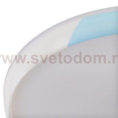 Светильник с ПДУ 670020N LED 72Вт 3 режима 3000-6000К диммер белый-синий 50х50х8 см