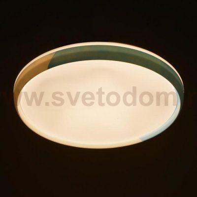 Светильник с ПДУ 670020N LED 72Вт 3 режима 3000-6000К диммер белый-синий 50х50х8 см