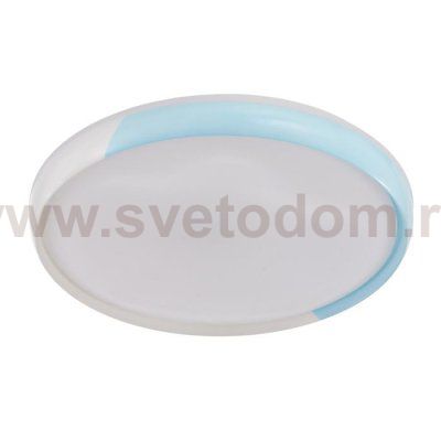 Светильник с ПДУ 670020N LED 72Вт 3 режима 3000-6000К диммер белый-синий 50х50х8 см