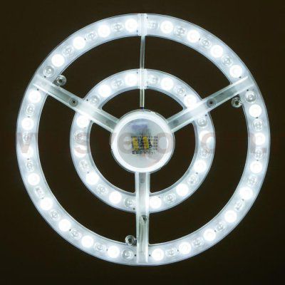 Лампа модуль светодиодный 72Вт 3 режима 3000-6000К белый 32х32х2 см