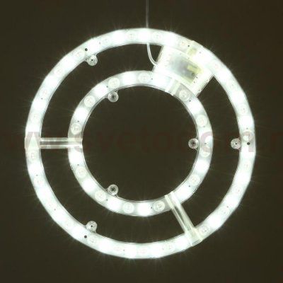 Лампа модуль светодиодный с драйвером 72Вт 3 режима 3000-6000К  белый 27х27х2 см