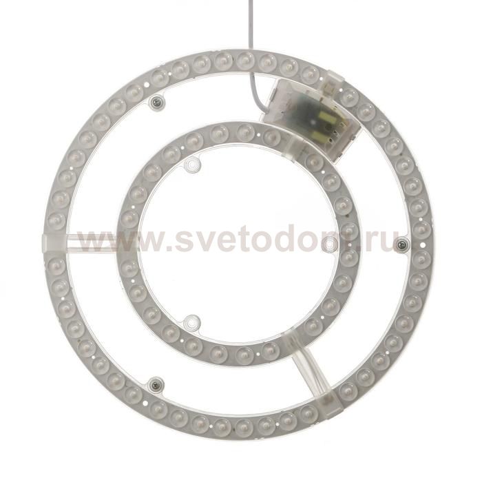 Лампа модуль светодиодный с драйвером 72Вт 3 режима 3000-6000К  белый 27х27х2 см