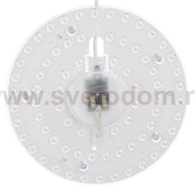 Лампа модуль светодиодный с драйвером 36Вт 3 режима 3000-6000К  белый 23х23х3 см