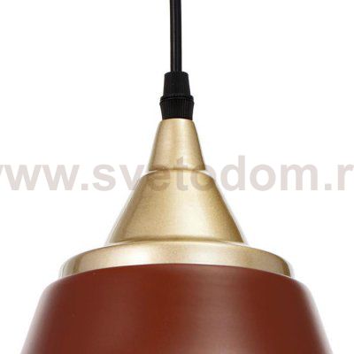 Светильник 2034839/1 E27 40Вт кофе-шампань 29х29х25 см