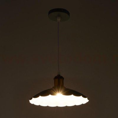 Светильник 2034849/1 E27 40Вт серый-медь 25х25х10 см