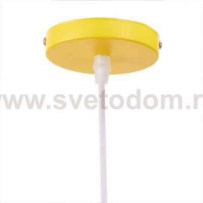 Светильник 2034850/1 E27 40Вт желтый-медь 25х25х10 см