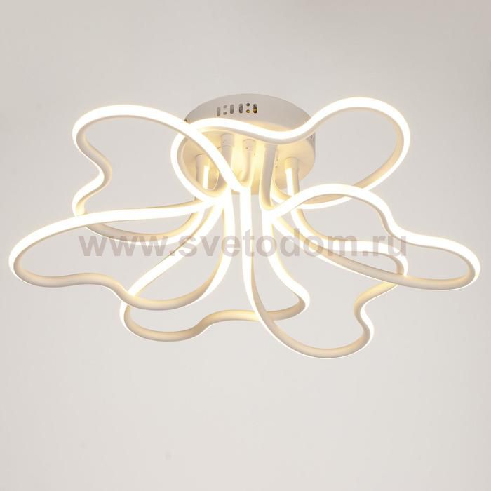 Люстра 669509/6 LED 102Вт 4000К белый 64х64х18,5 см