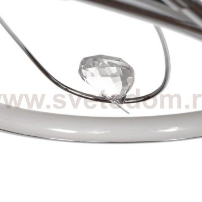 Люстра 669519/6 LED 63Вт 4000К хром 56х56х11,5 см