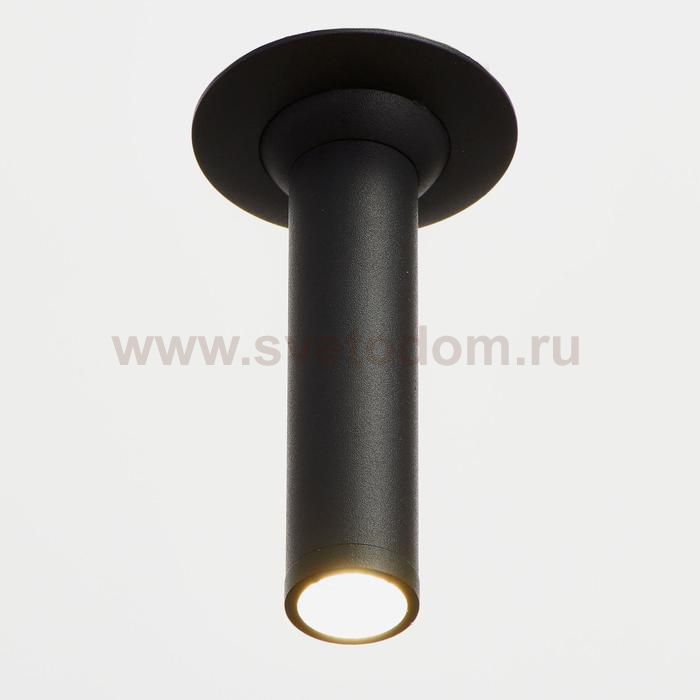 Светильник 671501/1 LED 5Вт черный 8,5х6,5х14 см