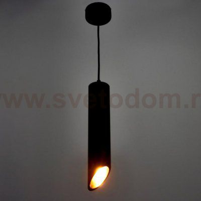 Светильник 671509/1 GU10 40Вт черный 6х6х30 см