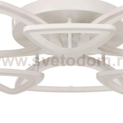 Люстра с ПДУ 661317/6 LED 130Вт диммер 3 режима 3000-6000К белый 62x62x8 см