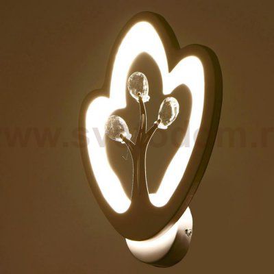 Бра 661345B/1 LED 10Вт 4000К белый 26х20х7 см