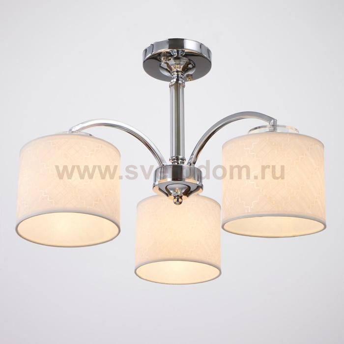 Люстра 6591173/3 E27 40Вт хром 52х52х28 см