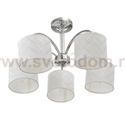Люстра 6591174/5 E27 40Вт хром 58х58х28 см