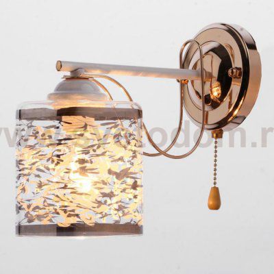 Бра 6591190/1 E27 40Вт белый-золото 25х11х22 см