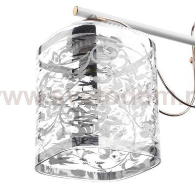 Бра 6591190/1 E27 40Вт белый-золото 25х11х22 см