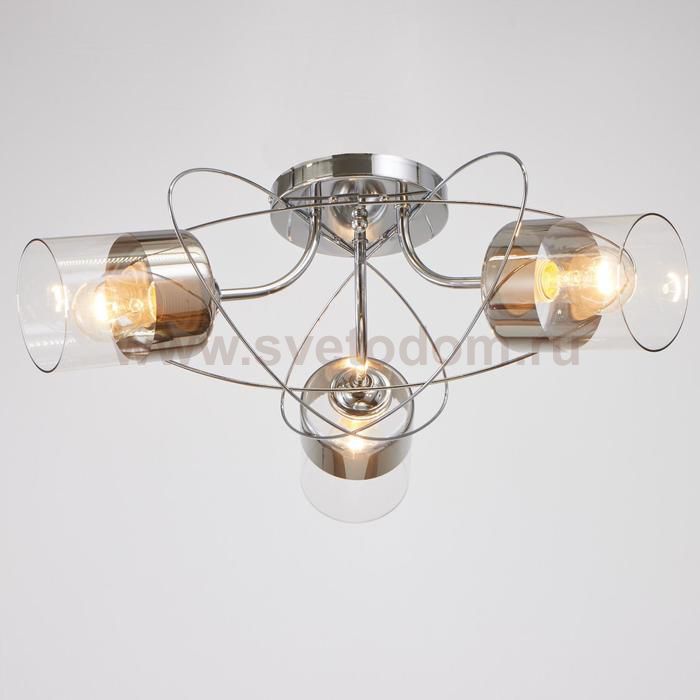 Люстра 6591194/3 E27 40Вт хром 53х53х20 см