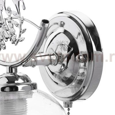 Бра 6591204/1 E27 40Вт хром 17х18х21 см
