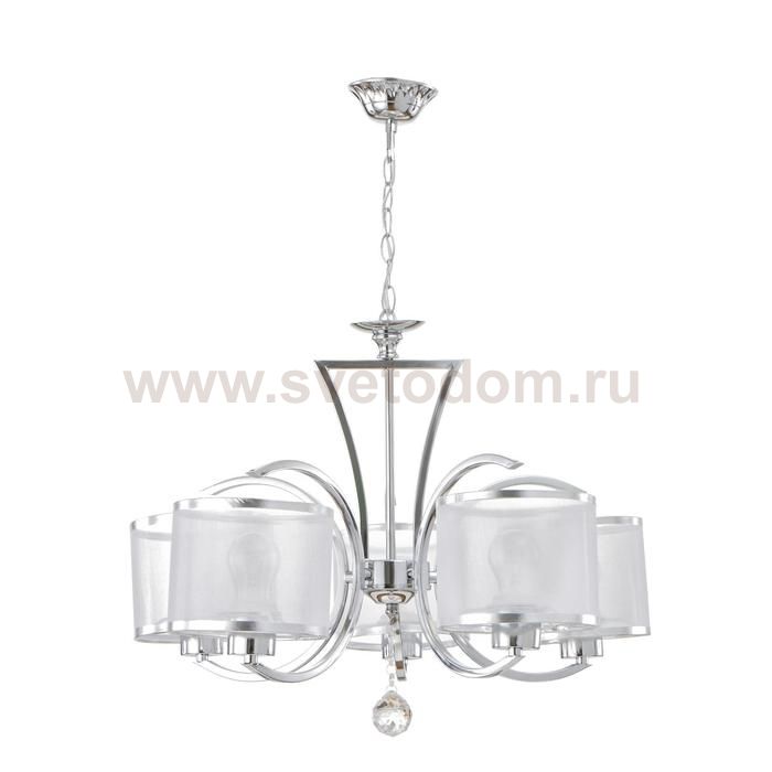 Люстра 6591213/5 E27 40Вт хром 58х58х70 см