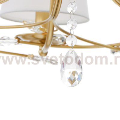 Люстра 6591215/7 E14 40Вт золото 80х80х70 см