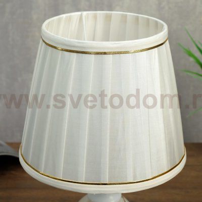 Лампа настольная с подсветкой 58087/1 1х40Вт Е27 золото 20х20х36 см