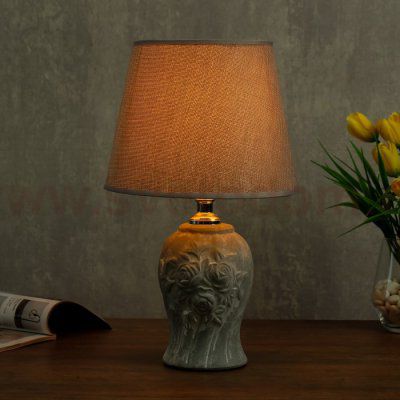 Лампа настольная 08940/1 E14 40Вт серый 19,5х19,5х32 см