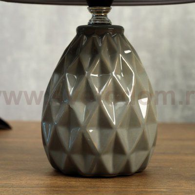 Лампа настольная 08950/1 E14 40Вт серый 17х17х29 см