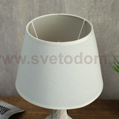 Лампа настольная 08951/1 E14 40Вт белый 22х22х41 см