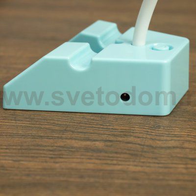 Лампа настольная 23761/1 LED 4Вт USB АКБ синий 18х9,5х30 см