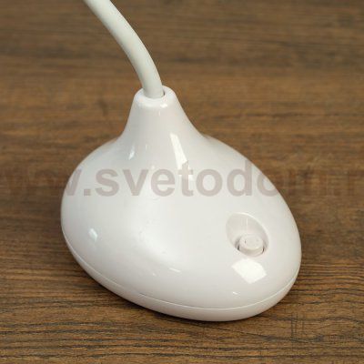 Лампа настольная 23766/1 LED 4Вт USB АКБ белый 9,5х8х33 см