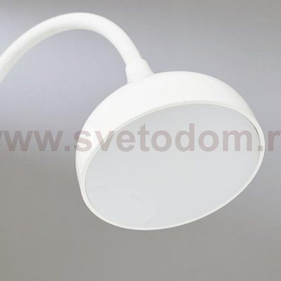 Лампа настольная сенсорная 91020/1 LED 6Вт USB AKB 3 режима диммер белый 10х16х42 см