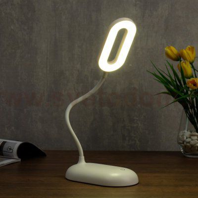 Лампа настольная 85294/1 26хLED 5Вт USB AKB белый 9х7х36 см
