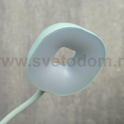 Лампа настольная сенсорная 85300/1 12хLED 3Вт 3 режима диммер USB AKB лазурный 11х12,8х35 см   47348