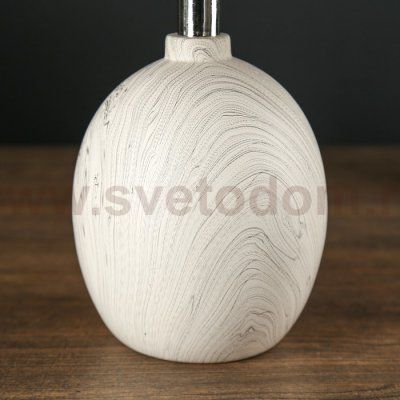 Лампа настольная 21196/1 E14 40Вт белый-серый 20х20х35 см