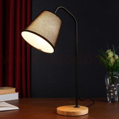 Настольная лампа 32160/1 E27 40Вт черный 28,5х16х49 см