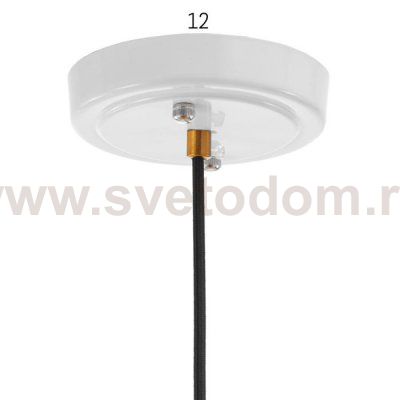 Светильник 4514/1 40Вт E27 золото 52х50х150 см