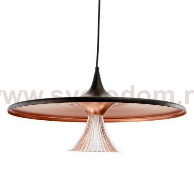 Светильник 89501/1 LED 5Вт черный 48х48х25 см