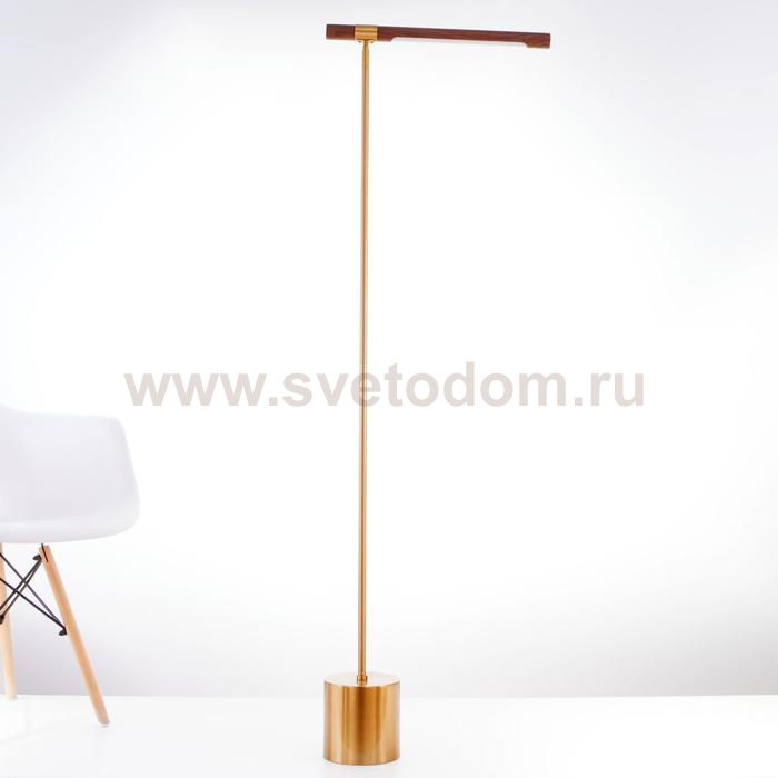 Торшер 89504/1 LED 12Вт золото 40х40х140 см