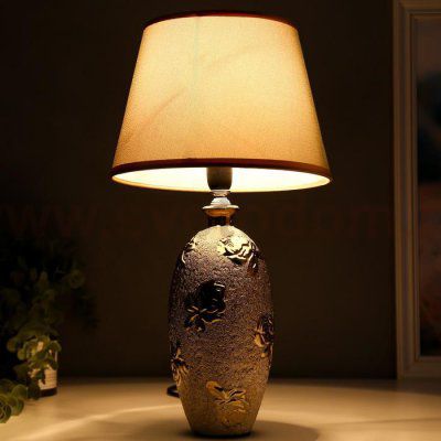 Лампа настольная 36658/1 E14 40Вт золото H40,5 см