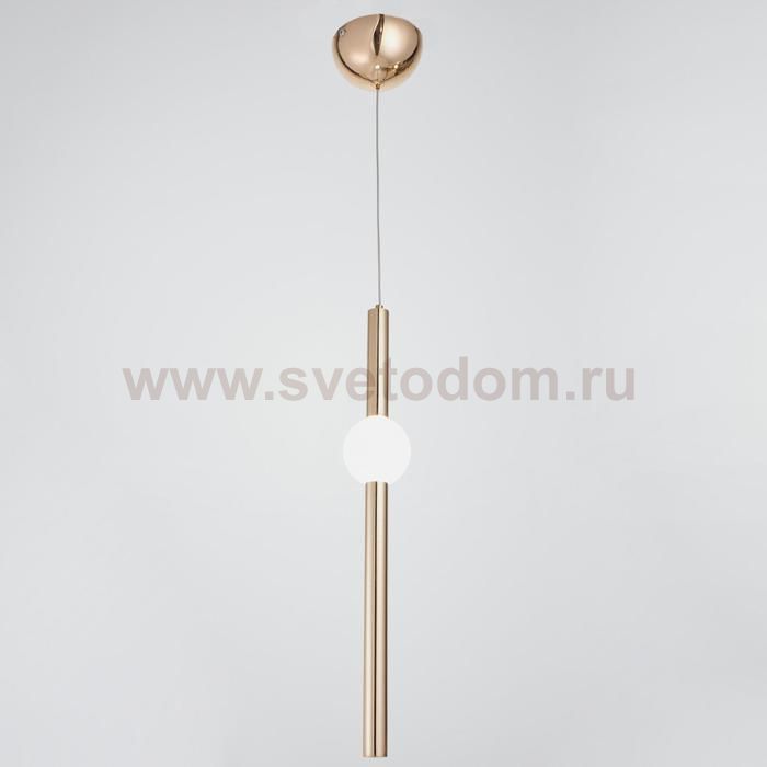 Светильник 49414/1 LED 4Вт 4000К золото 7х7х42-142 см