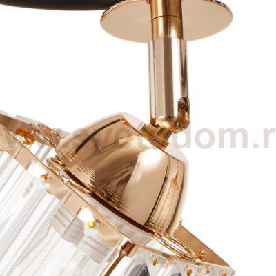 Люстра 91230/2 E27 40Вт черный-золото 46х26х25 см