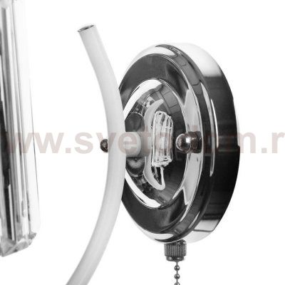 Бра 91242/1 E27 40Вт белый-хром 17х12х21 см