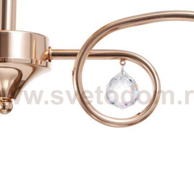 Люстра 91262/3 E27 40Вт золото 52х52х25 см