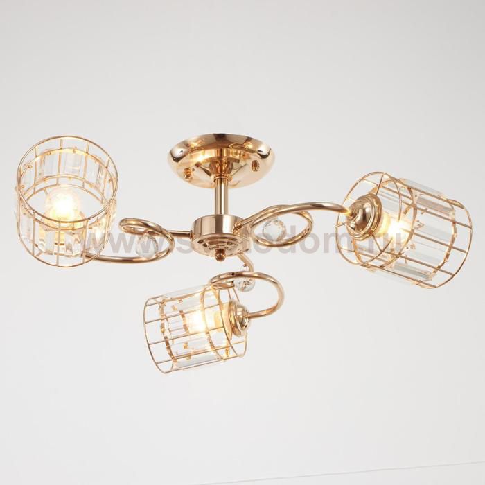 Люстра 91262/3 E27 40Вт золото 52х52х25 см