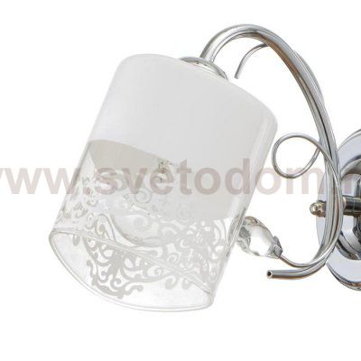 Бра 91275/1 E27 40Вт хром 22х12х22 см