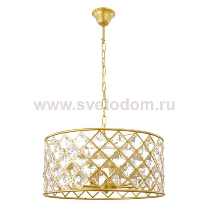 Люстра 91299/7 E14 40Вт золото шампань 50х50х82 см