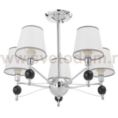 Люстра 91308/5 E14 40Вт хром 61х61х43 см