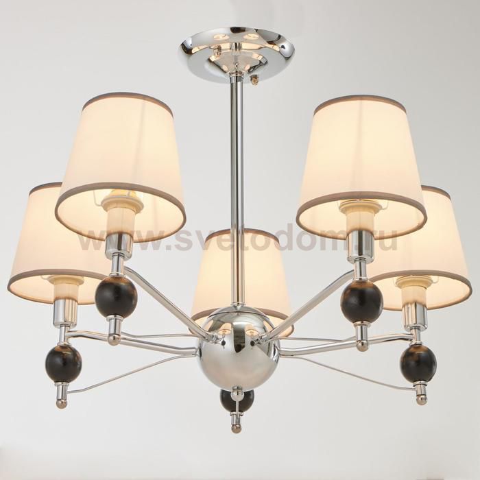 Люстра 91308/5 E14 40Вт хром 61х61х43 см